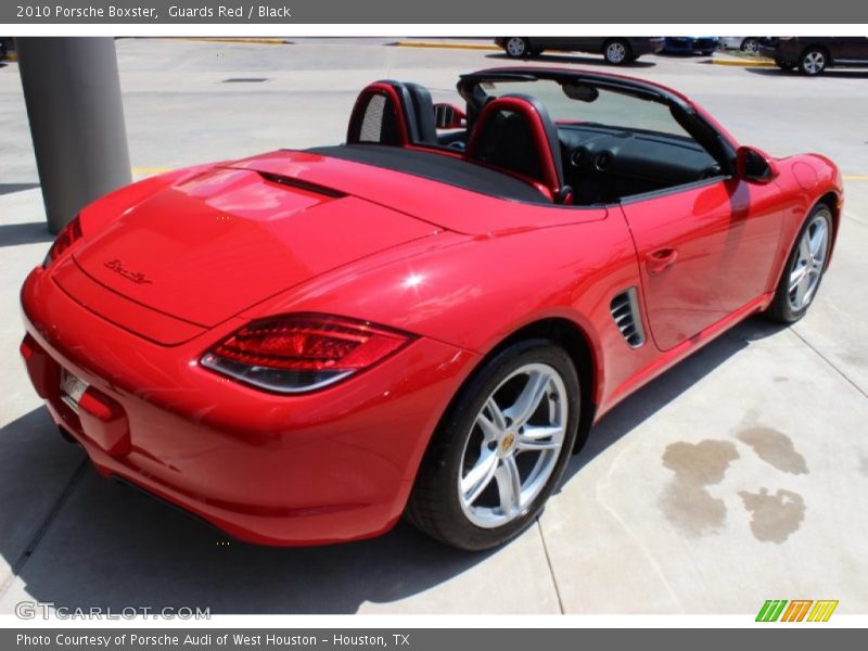 Guards Red / Black 2010 Porsche Boxster