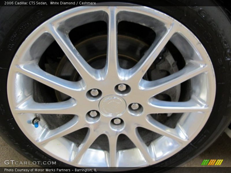 White Diamond / Cashmere 2006 Cadillac CTS Sedan