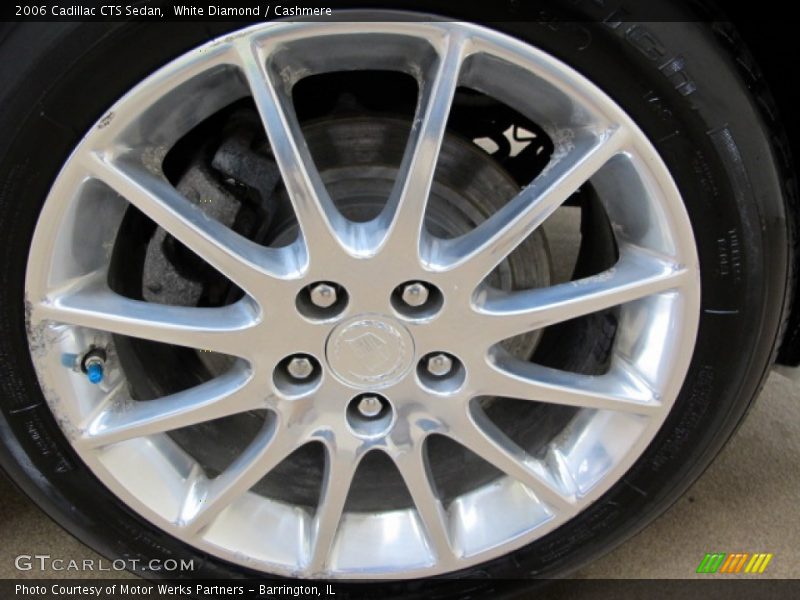 White Diamond / Cashmere 2006 Cadillac CTS Sedan