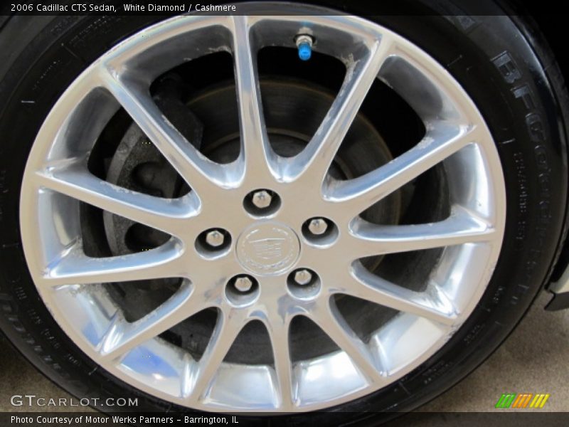 White Diamond / Cashmere 2006 Cadillac CTS Sedan