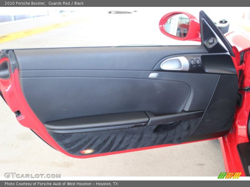 Guards Red / Black 2010 Porsche Boxster