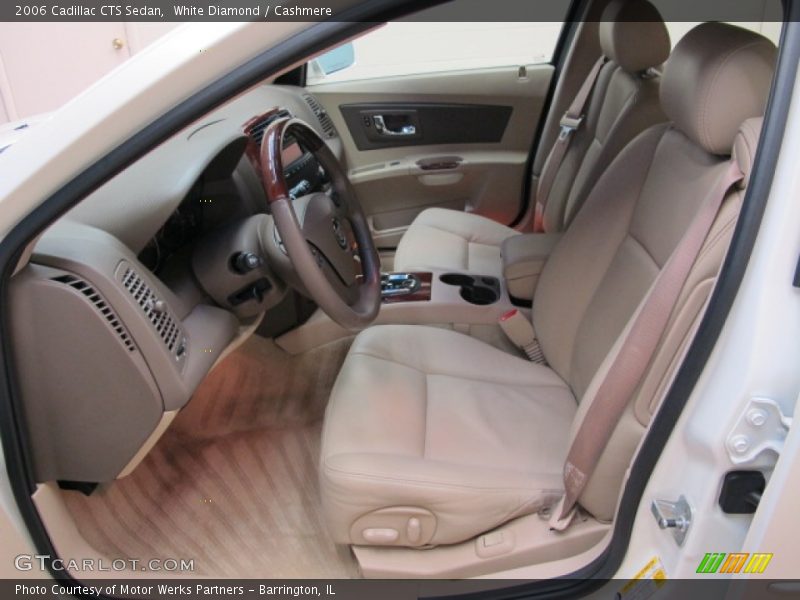 White Diamond / Cashmere 2006 Cadillac CTS Sedan