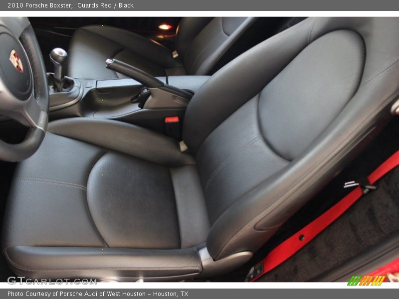 Guards Red / Black 2010 Porsche Boxster