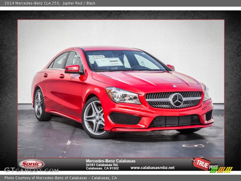 Jupiter Red / Black 2014 Mercedes-Benz CLA 250