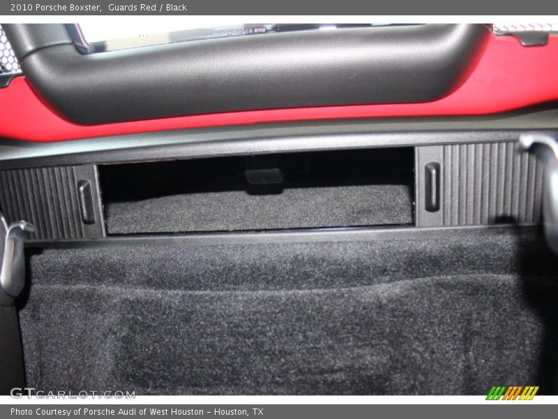 Guards Red / Black 2010 Porsche Boxster