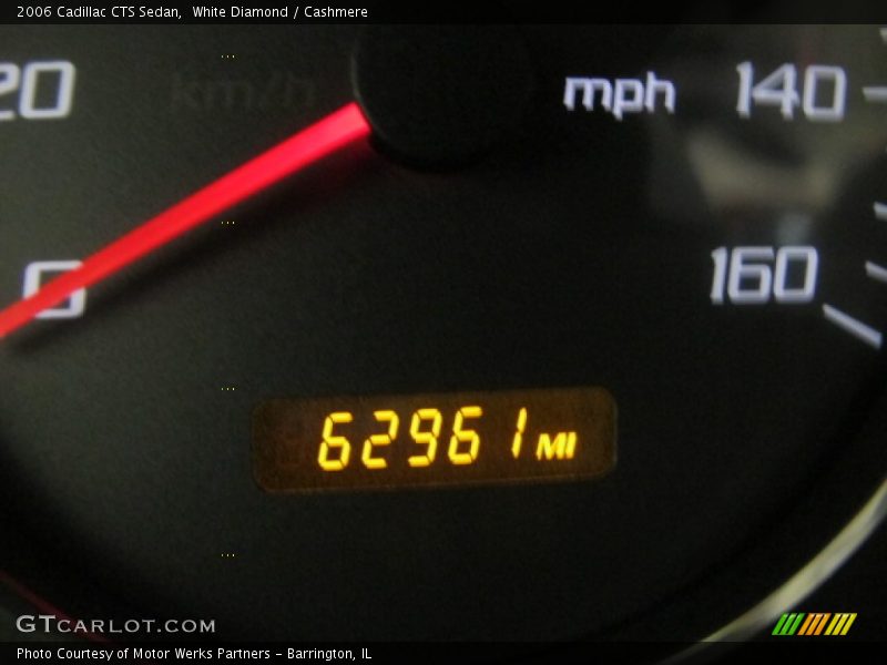 White Diamond / Cashmere 2006 Cadillac CTS Sedan
