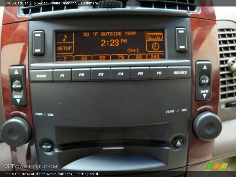 White Diamond / Cashmere 2006 Cadillac CTS Sedan