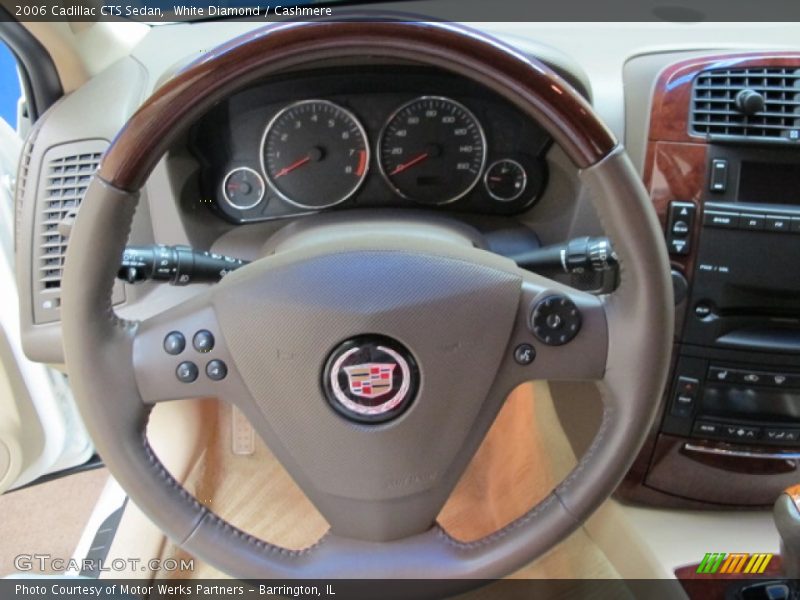 White Diamond / Cashmere 2006 Cadillac CTS Sedan