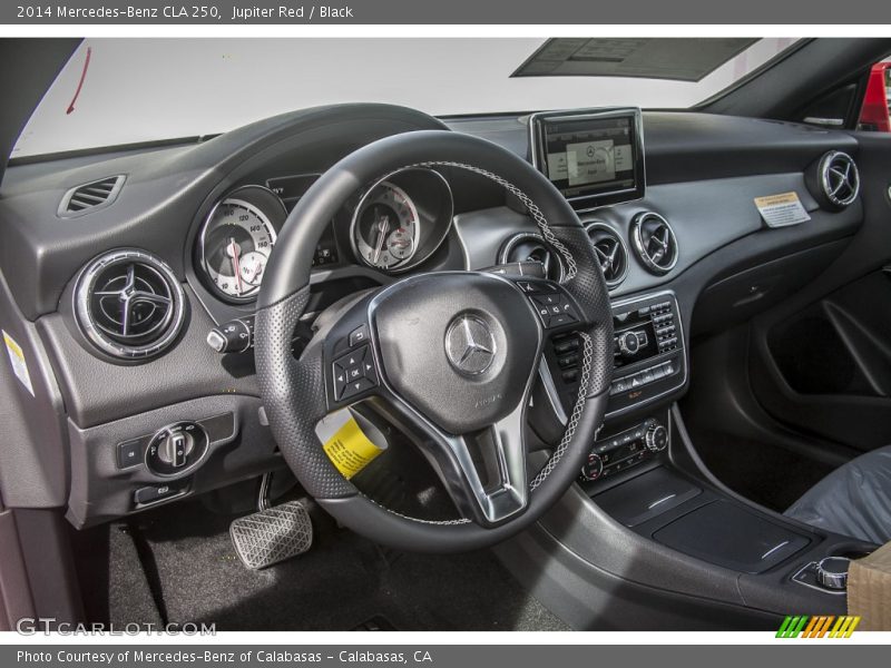 Dashboard of 2014 CLA 250