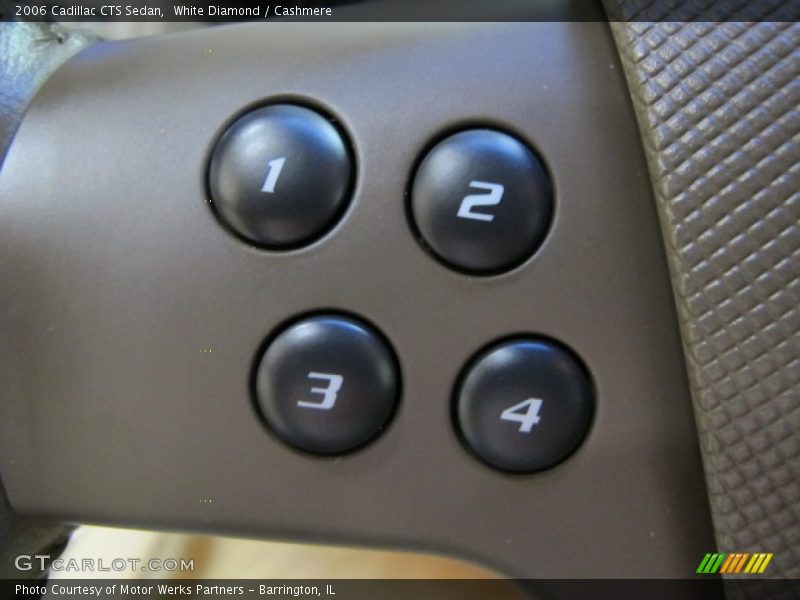 White Diamond / Cashmere 2006 Cadillac CTS Sedan