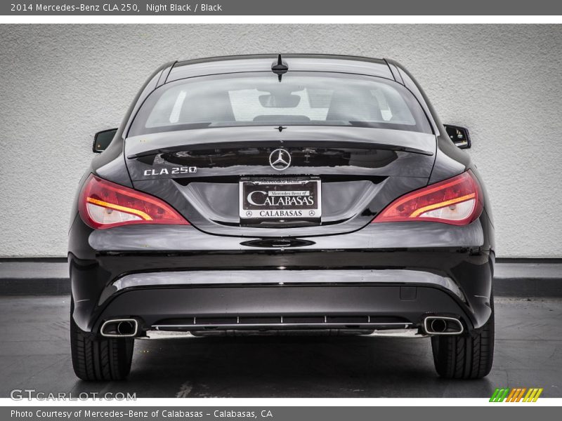 Night Black / Black 2014 Mercedes-Benz CLA 250