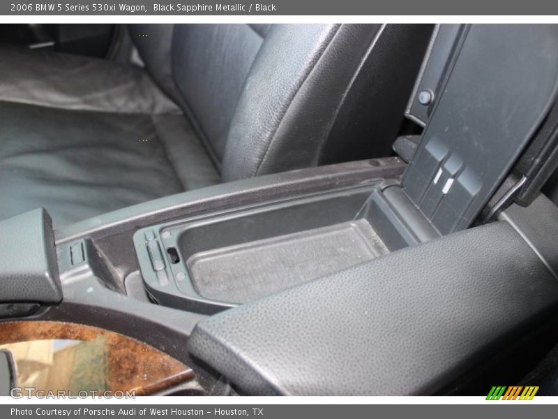Black Sapphire Metallic / Black 2006 BMW 5 Series 530xi Wagon