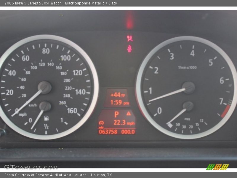  2006 5 Series 530xi Wagon 530xi Wagon Gauges