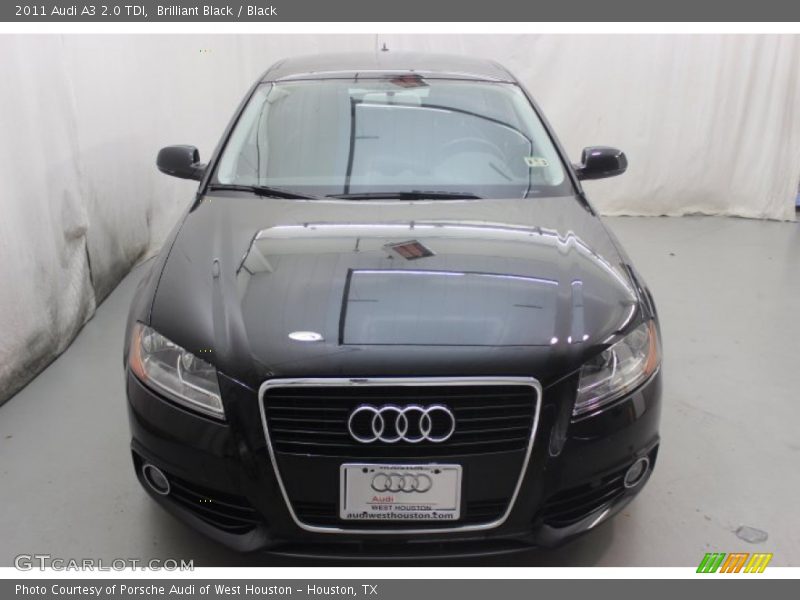 Brilliant Black / Black 2011 Audi A3 2.0 TDI