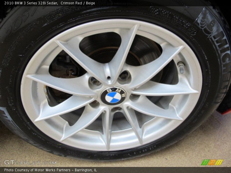 Crimson Red / Beige 2010 BMW 3 Series 328i Sedan