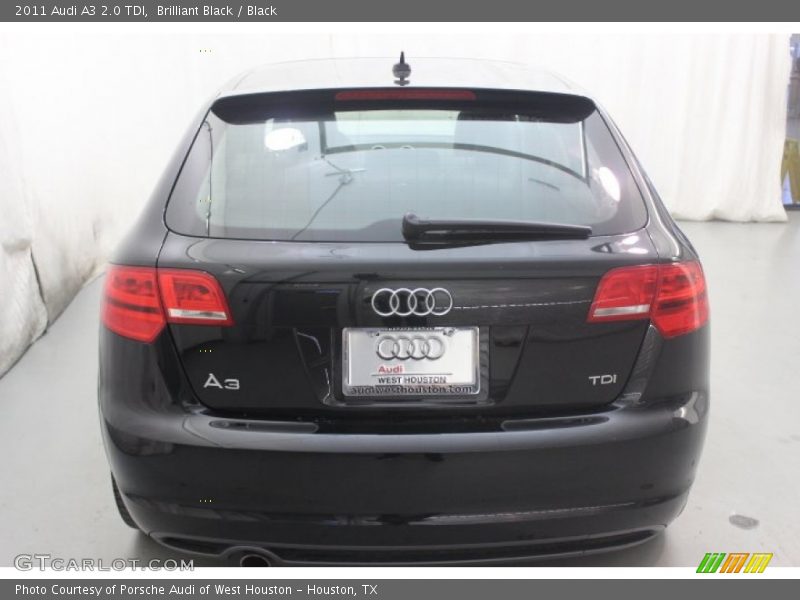 Brilliant Black / Black 2011 Audi A3 2.0 TDI