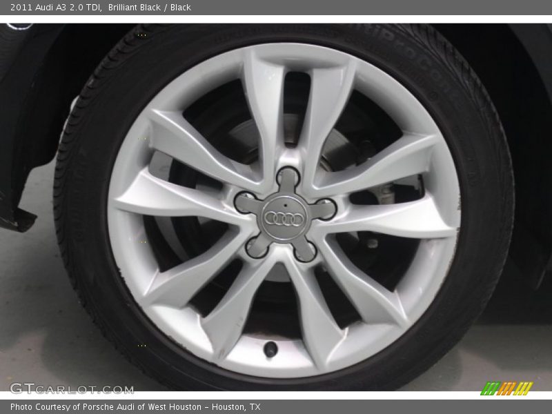 Brilliant Black / Black 2011 Audi A3 2.0 TDI