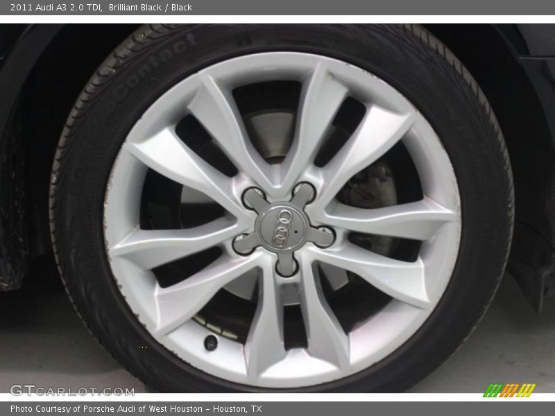 Brilliant Black / Black 2011 Audi A3 2.0 TDI