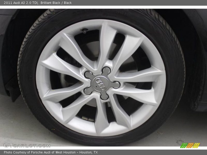 Brilliant Black / Black 2011 Audi A3 2.0 TDI