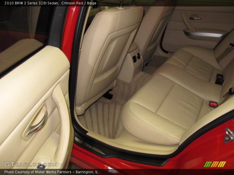 Crimson Red / Beige 2010 BMW 3 Series 328i Sedan