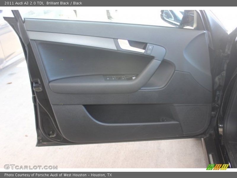 Brilliant Black / Black 2011 Audi A3 2.0 TDI
