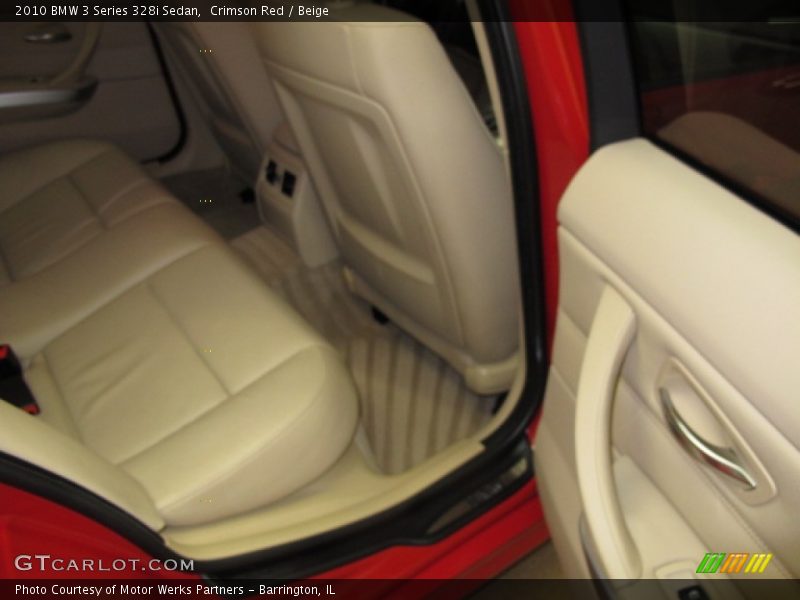 Crimson Red / Beige 2010 BMW 3 Series 328i Sedan
