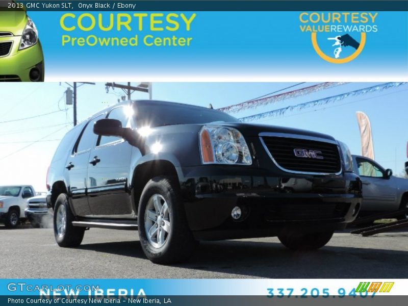 Onyx Black / Ebony 2013 GMC Yukon SLT