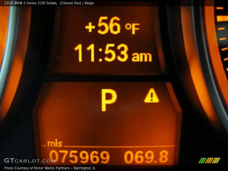 Crimson Red / Beige 2010 BMW 3 Series 328i Sedan