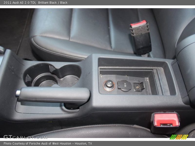 Brilliant Black / Black 2011 Audi A3 2.0 TDI