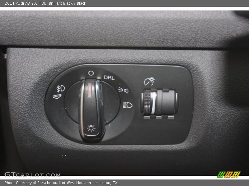 Brilliant Black / Black 2011 Audi A3 2.0 TDI