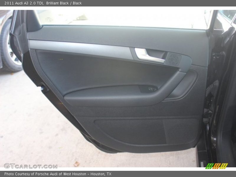 Brilliant Black / Black 2011 Audi A3 2.0 TDI
