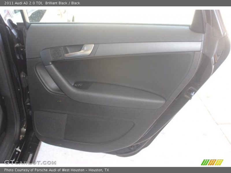 Brilliant Black / Black 2011 Audi A3 2.0 TDI