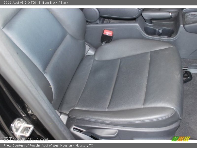 Brilliant Black / Black 2011 Audi A3 2.0 TDI