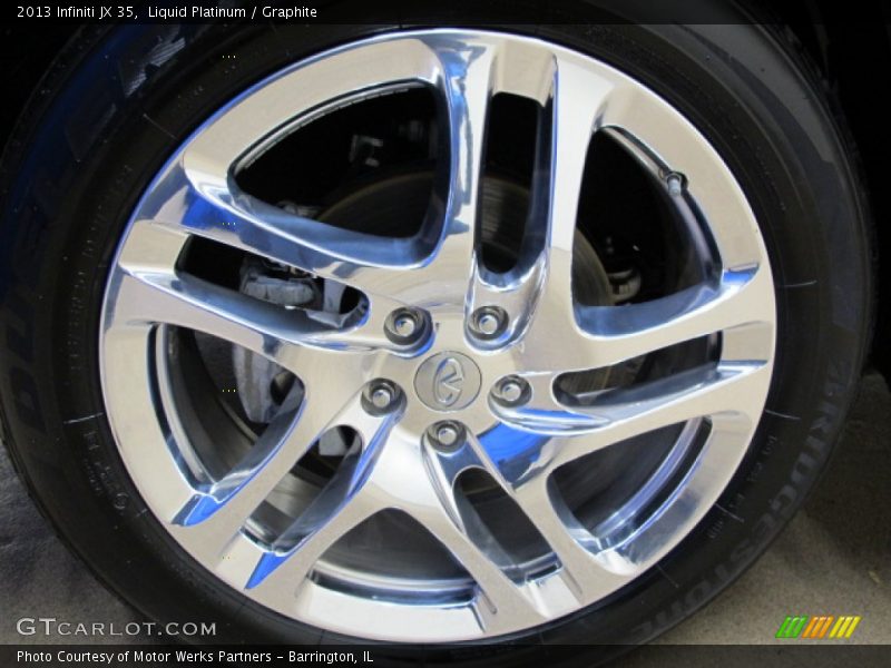 Liquid Platinum / Graphite 2013 Infiniti JX 35