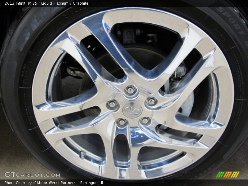 Liquid Platinum / Graphite 2013 Infiniti JX 35