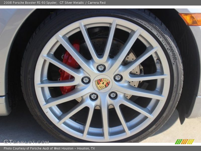 GT Silver Metallic / Carrera Red 2008 Porsche Boxster RS 60 Spyder