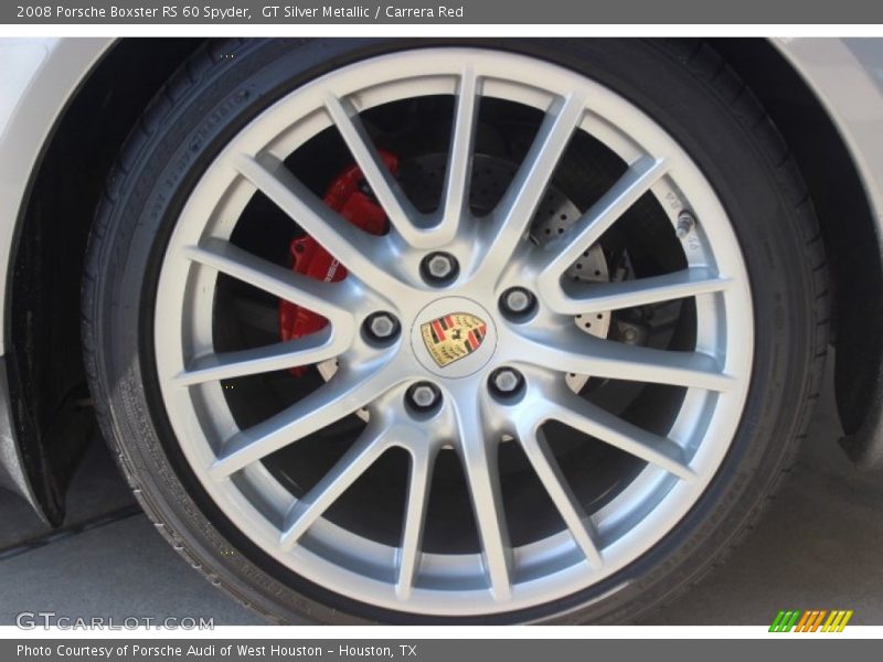 GT Silver Metallic / Carrera Red 2008 Porsche Boxster RS 60 Spyder