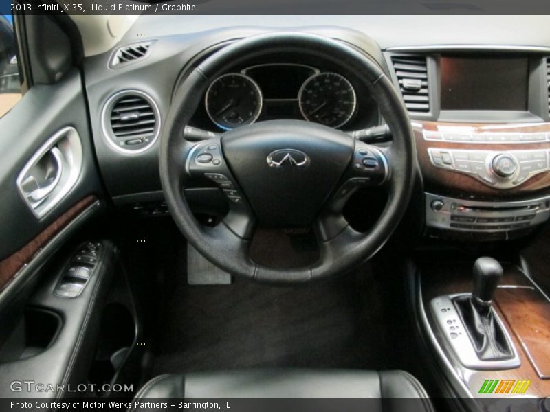 Liquid Platinum / Graphite 2013 Infiniti JX 35
