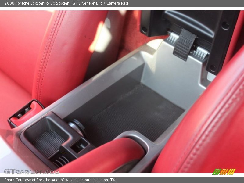 GT Silver Metallic / Carrera Red 2008 Porsche Boxster RS 60 Spyder