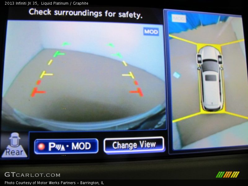 Liquid Platinum / Graphite 2013 Infiniti JX 35