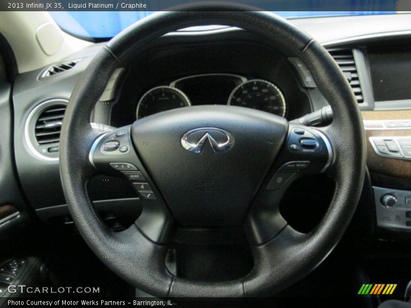Liquid Platinum / Graphite 2013 Infiniti JX 35