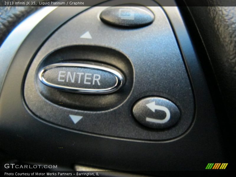 Liquid Platinum / Graphite 2013 Infiniti JX 35