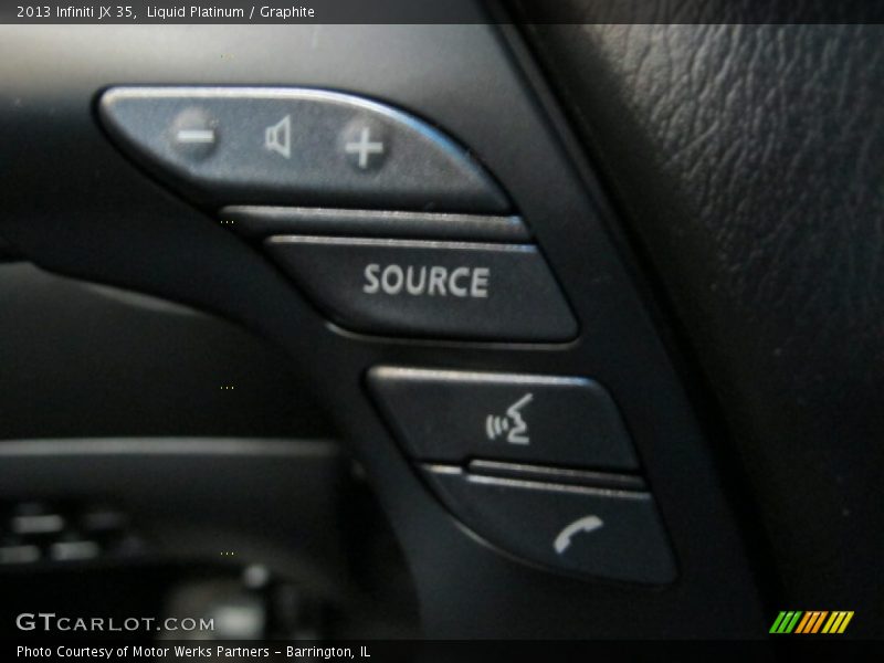 Liquid Platinum / Graphite 2013 Infiniti JX 35