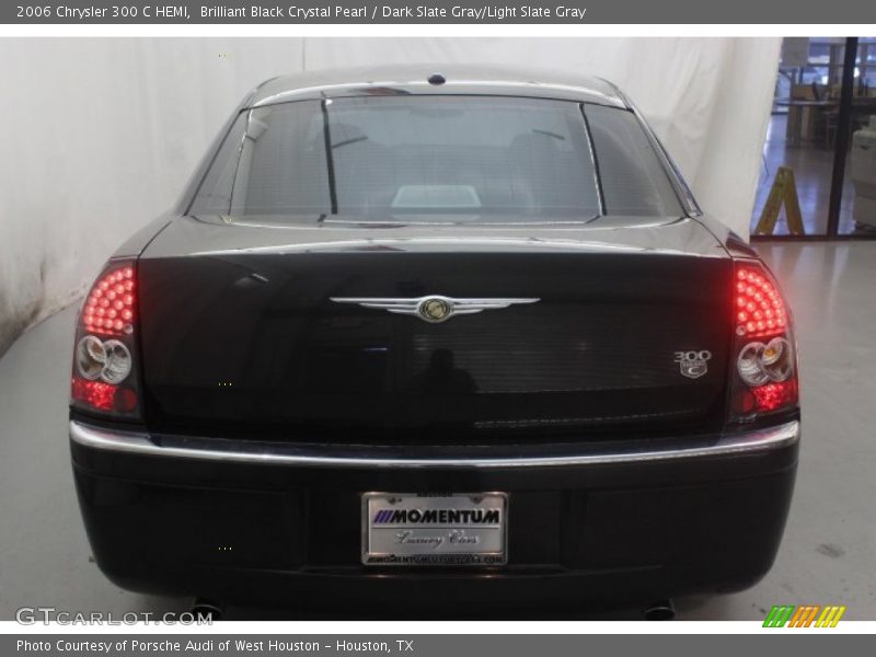 Brilliant Black Crystal Pearl / Dark Slate Gray/Light Slate Gray 2006 Chrysler 300 C HEMI