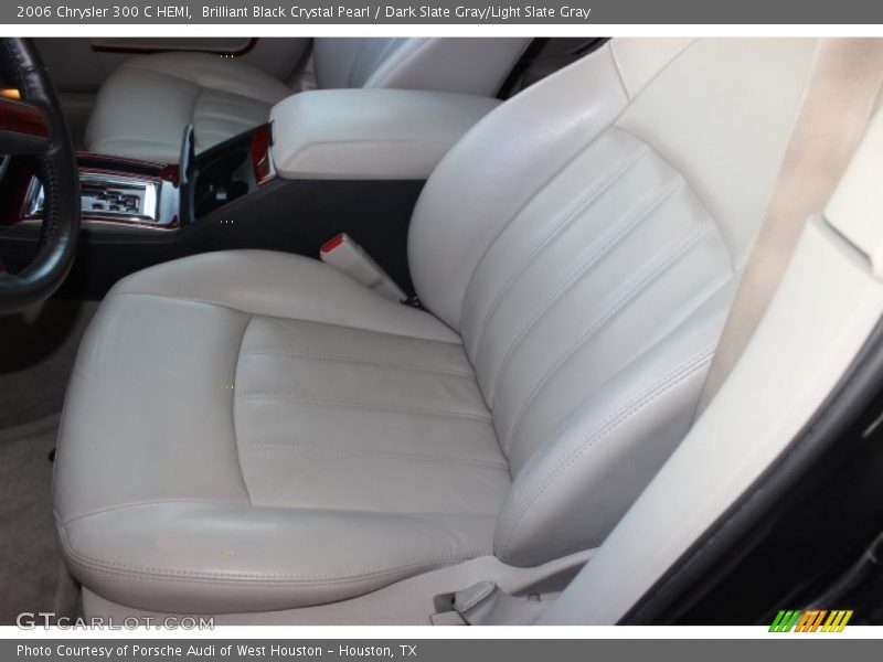 Brilliant Black Crystal Pearl / Dark Slate Gray/Light Slate Gray 2006 Chrysler 300 C HEMI