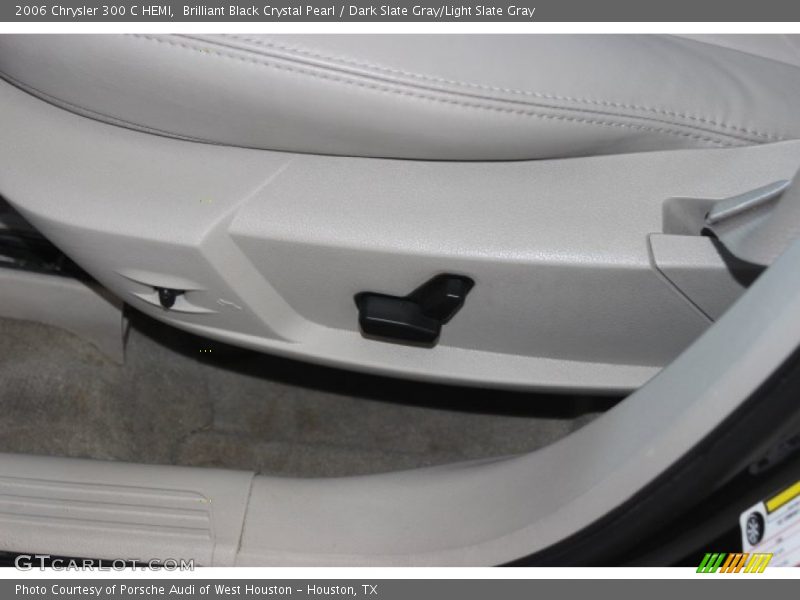 Brilliant Black Crystal Pearl / Dark Slate Gray/Light Slate Gray 2006 Chrysler 300 C HEMI