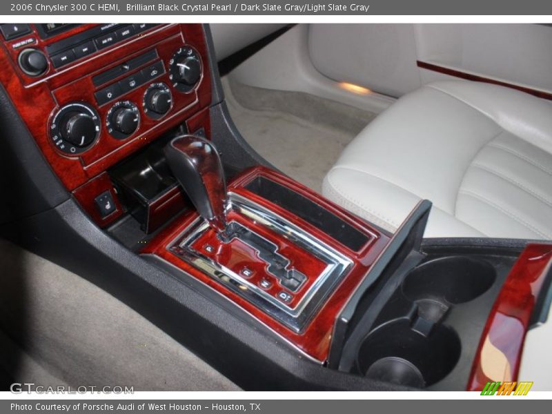 Brilliant Black Crystal Pearl / Dark Slate Gray/Light Slate Gray 2006 Chrysler 300 C HEMI