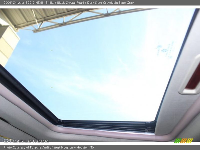 Brilliant Black Crystal Pearl / Dark Slate Gray/Light Slate Gray 2006 Chrysler 300 C HEMI