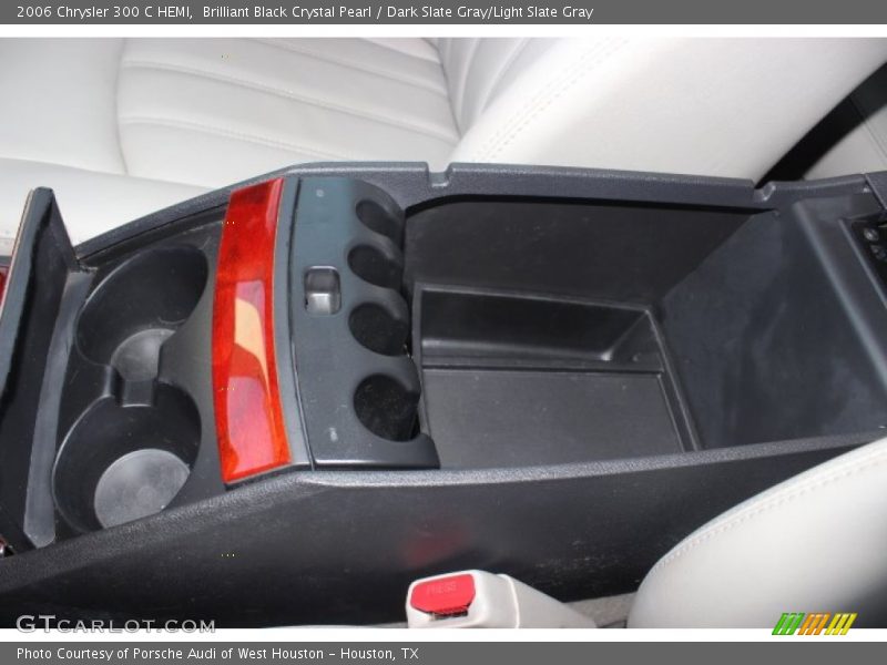 Brilliant Black Crystal Pearl / Dark Slate Gray/Light Slate Gray 2006 Chrysler 300 C HEMI