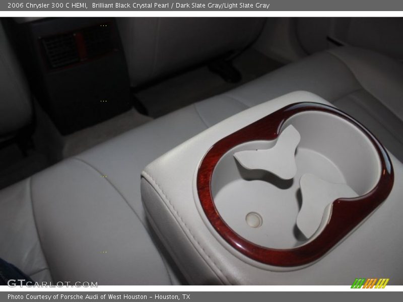 Brilliant Black Crystal Pearl / Dark Slate Gray/Light Slate Gray 2006 Chrysler 300 C HEMI